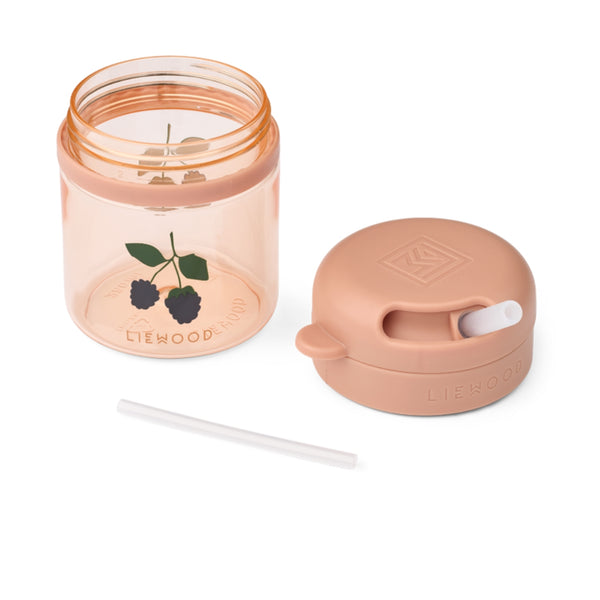 Copo de Tritan com palha de silicone de 280 ml, sistema de rotação e bloqueio e design resistente para crianças a partir dos 12 meses.
Pale Tuscany