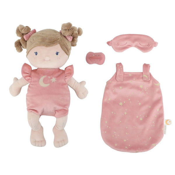 Boneca adormecida Rosa da little dutch com 40cm