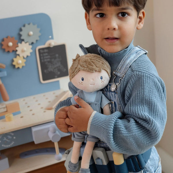 Boneco de pano Jim da little dutch 35cm