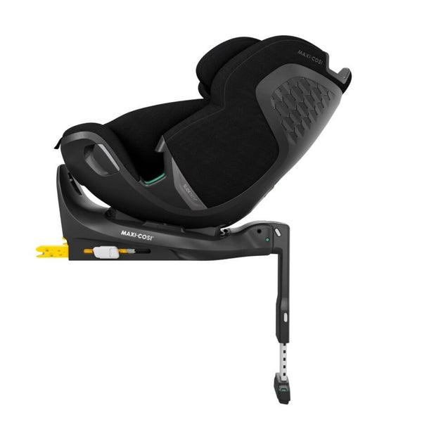 Cadeira auto MAXI-COSI Emerald 360 Pro dos 40 aos 150 cm com SLIDETECH®, rotação 360°, proteção G-CELL e AirProtect® e base ISOFIX integrada. Authentic Black