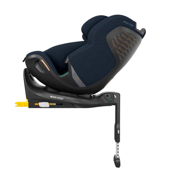 Cadeira auto MAXI-COSI Emerald 360 Pro dos 40 aos 150 cm com SLIDETECH®, rotação 360°, proteção G-CELL e AirProtect® e base ISOFIX integrada. Authentic Blue