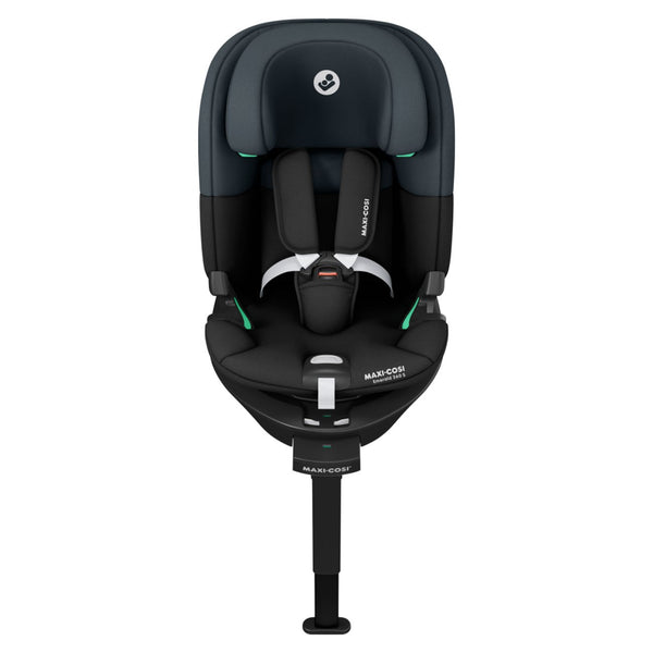 Maxi-Cosi Emerald 360 S i-Size com rotação FlexiSpin 360°, proteção lateral G-CELL e utilização desde o nascimento até aos 12 anos (40-150 cm). Tonal Black