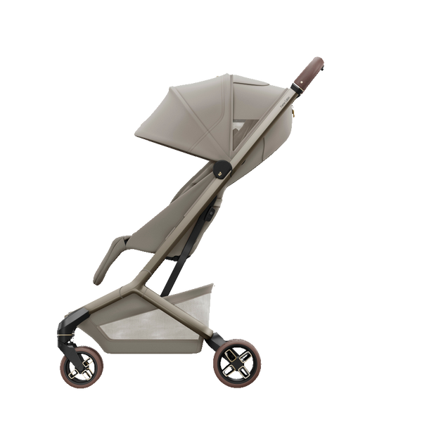 MAXI-COSI FAME CABIN, carrinho de bebé premium compatível com cabine de avião, com assento ergonómico, reclinação totalmente deitada, luzes LED integradas, PowerBank USB-C, Travel System e utilização desde o nascimento até aos 22 kg. Sapphire Sand