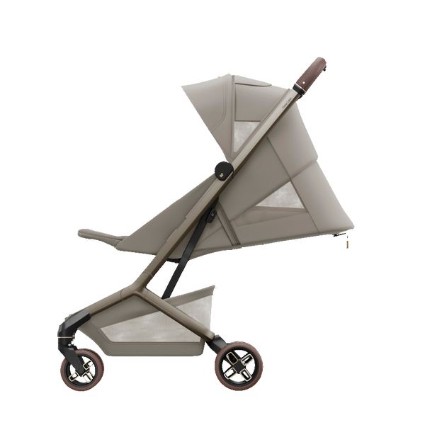 MAXI-COSI FAME CABIN, carrinho de bebé premium compatível com cabine de avião, com assento ergonómico, reclinação totalmente deitada, luzes LED integradas, PowerBank USB-C, Travel System e utilização desde o nascimento até aos 22 kg. Sapphire Sand
