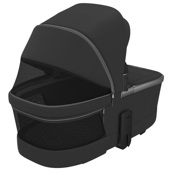 Maxi-Cosi Fame Trio Premium com carrinho Fame, Alcofa Fame, Pebble Slide Pro², Base FamilyFix Slide Pro e adaptadores, sistema de viagem completo com tecnologia SlideTech®, reclinação totalmente deitada, ISOFIX e conforto premium desde o nascimento onyx black