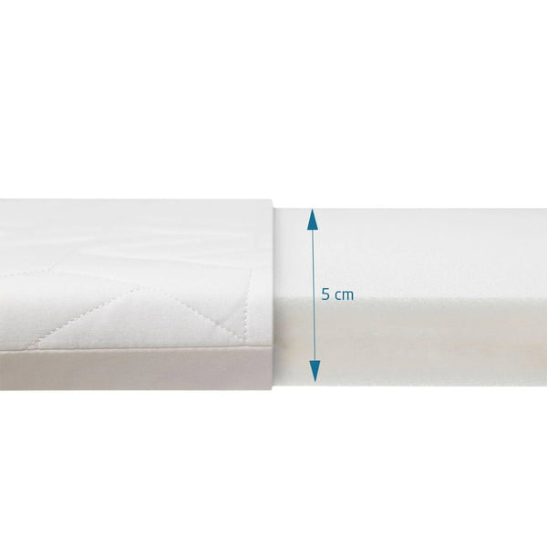 Berço co-sleeper Maxi-Cosi Iora Plus com colchão CloudSoft e lateral rebatível Cor Elegance Beige