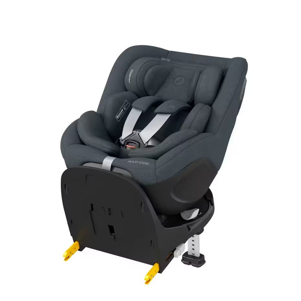 Cadeira auto MAXI-COSI Mica 360 Pro i-Size com SLIDETECH®, rotação FlexiSpin 360°, base ISOFIX integrada, proteção AirProtect e G-CELL para crianças dos 40 aos 105 cm. Authentic Graphite