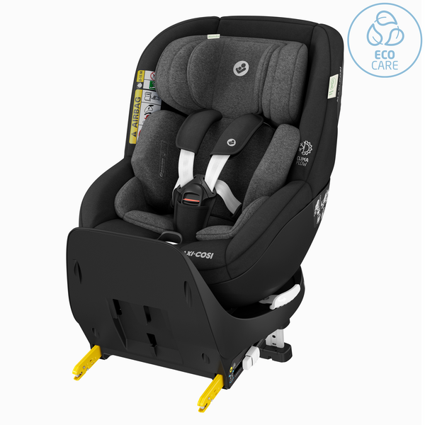 Cadeira auto MAXI-COSI Mica Pro Eco i-Size com rotação de 360°, tecnologia G-CELL, base ISOFIX integrada e tecidos sustentáveis para crianças dos 45 aos 105 cm. Authentic Black