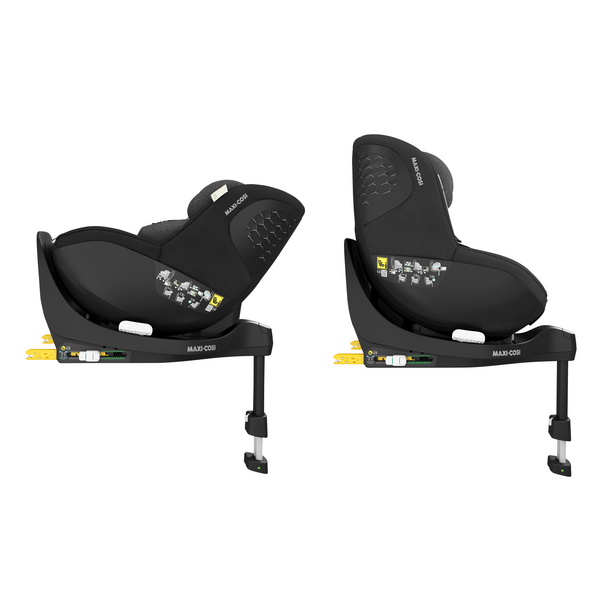 Cadeira auto MAXI-COSI Mica Pro Eco i-Size com rotação de 360°, tecnologia G-CELL, base ISOFIX integrada e tecidos sustentáveis para crianças dos 45 aos 105 cm. Authentic Black