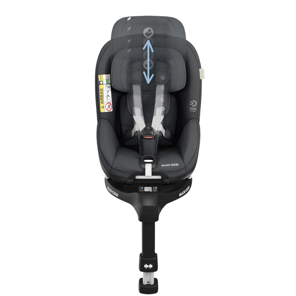 Cadeira auto MAXI-COSI Mica Pro Eco i-Size com rotação de 360°, tecnologia G-CELL, base ISOFIX integrada e tecidos sustentáveis para crianças dos 45 aos 105 cm. Authentic Graphite
