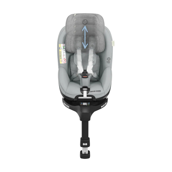 Cadeira auto MAXI-COSI Mica Pro Eco i-Size com rotação de 360°, tecnologia G-CELL, base ISOFIX integrada e tecidos sustentáveis para crianças dos 45 aos 105 cm. Authentic Grey