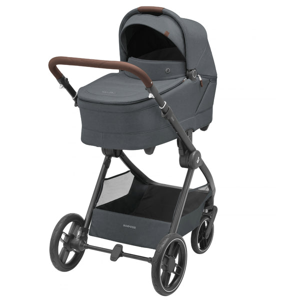 Maxi-Cosi Oxford+ com carrinho, alcofa Sense, Pebble Slide Pro e base FamilyFix Slide Pro para bebé.