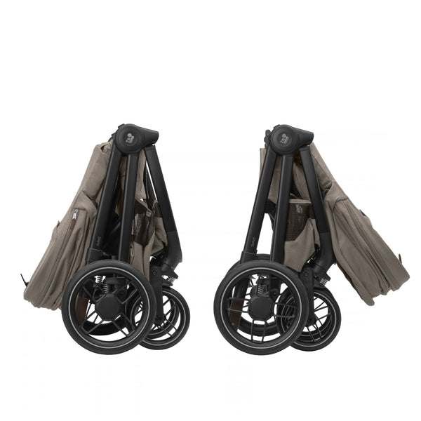 Maxi-Cosi Oxford+ com carrinho, alcofa Sense, Pebble Slide Pro e base FamilyFix Slide Pro para bebé.