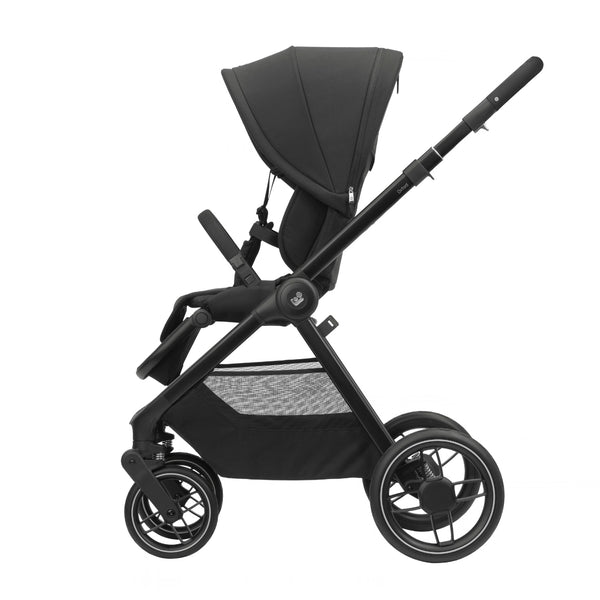 Maxi-Cosi Oxford+ com carrinho, alcofa Sense, Pebble Slide Pro e base FamilyFix Slide Pro para bebé.