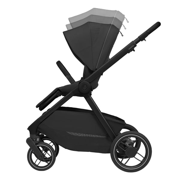 Maxi-Cosi Oxford Flex dos 0 aos 22 kg, com mais de 24 configurações, plataforma integrada e assento totalmente reclinável.
Onyx Black