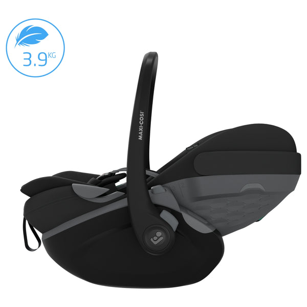 Maxi-Cosi Oxford+ com carrinho, alcofa Sense, Pebble Slide Pro e base FamilyFix Slide Pro para bebé.