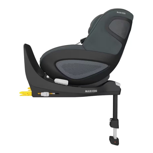 Cadeira auto MAXI-COSI Pearl 360 Pro 2 i-Size com rotação de 360°, tecnologia FlexiSpin, proteção lateral G-CELL, ventilação ClimaFlow e utilização em contra marcha até aos 4 anos. Authentic Graphite