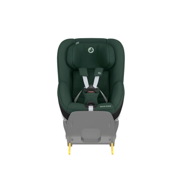 Cadeira auto MAXI-COSI Pearl 360 Pro 2 i-Size com rotação de 360°, tecnologia FlexiSpin, proteção lateral G-CELL, ventilação ClimaFlow e utilização em contra marcha até aos 4 anos. Authentic Green