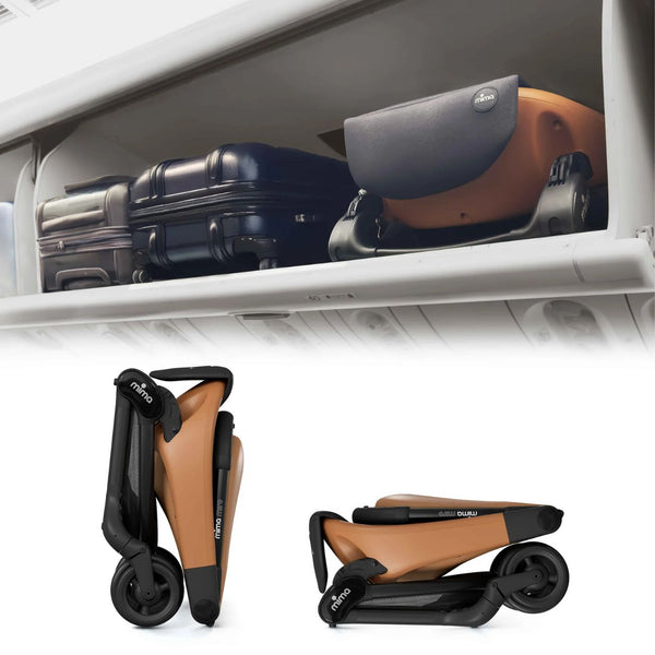 Carrinho de bebe Miro da Mima na cor mocha