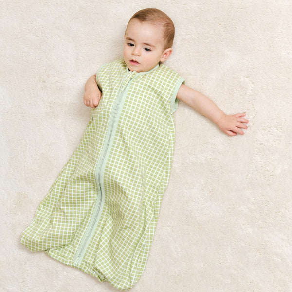 Saco de dormir de verão para bebés da Molis&Co na cor pistacchio