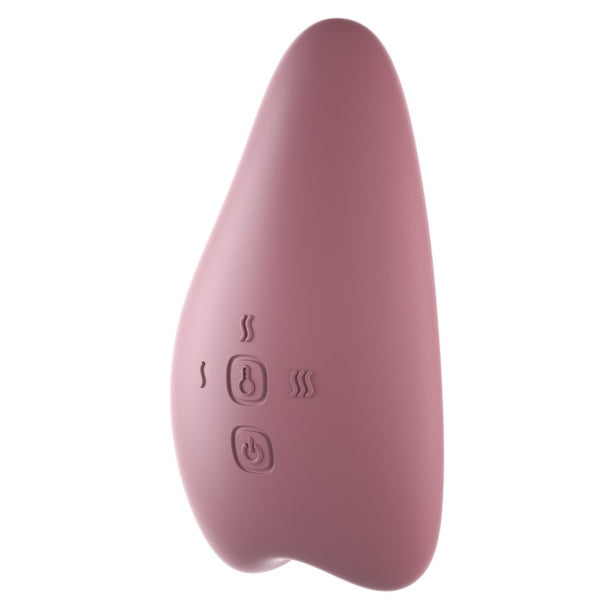 Massajador de Calor e Vibração para Amamentação Momcozy com aquecimento, vibração ajustável e design ergonómico para aliviar o desconforto e estimular o fluxo de leite. Rosa