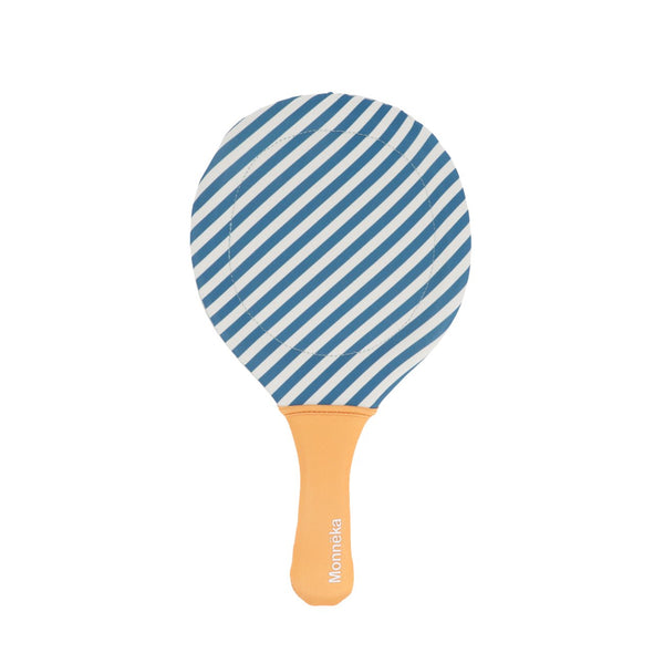 Conjunto de 2 raquetes com bola para praia da Monneka na cor stripes blues beyond