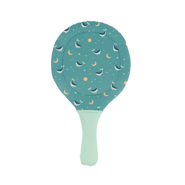 Conjunto de 2 raquetes com bola para praia da Monneka na cor whale teal