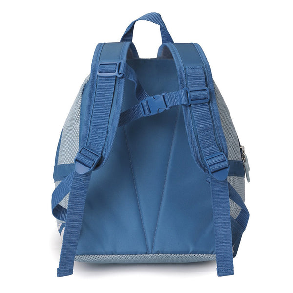 Mochila de Praia Monnëka impermeável e ventilada para crianças, ideal para transportar toalhas, brinquedos e acessórios de praia ou piscina. Blue