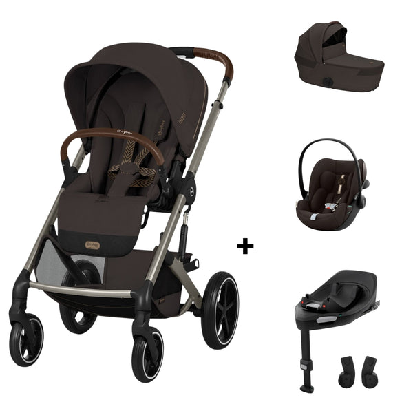 CYBEX BALIOS S LUX TRIO COM ALCOFA DOBRÁVEL, CLOUD G3 PLUS E BASE G3