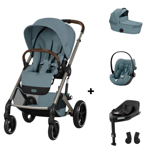CYBEX BALIOS S LUX TRIO COM ALCOFA DOBRÁVEL, CLOUD G3 PLUS E BASE G3
