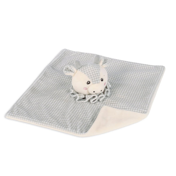 Doudou bebé vaca Pasito a Pasito Little Bloom Grey suave e reconfortante