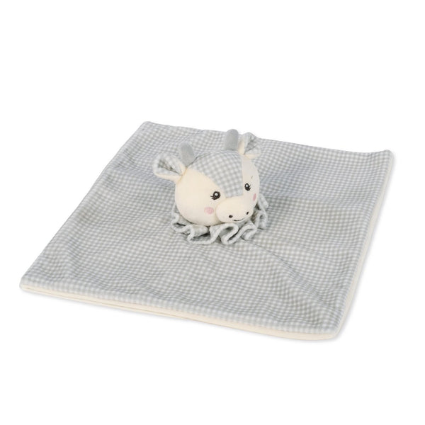 Doudou bebé vaca Pasito a Pasito Little Bloom Grey suave e reconfortante
