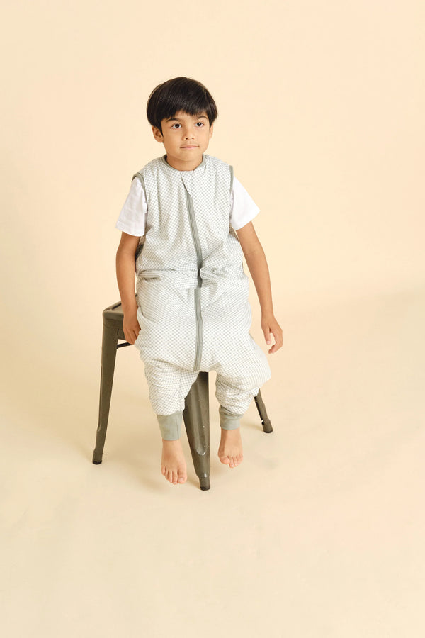 Saco de meia estação vichy green