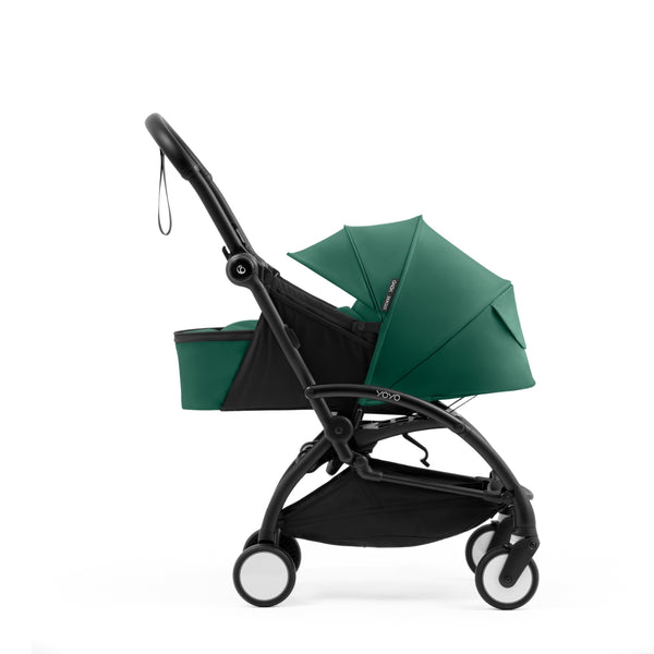 Carrinho Stokke YOYO⁵ + Ninho desde o nascimento, com posição totalmente deitada, dobragem ultracompacta com uma mão, suspensão nas quatro rodas e conjunto de assento incluído.
Forest