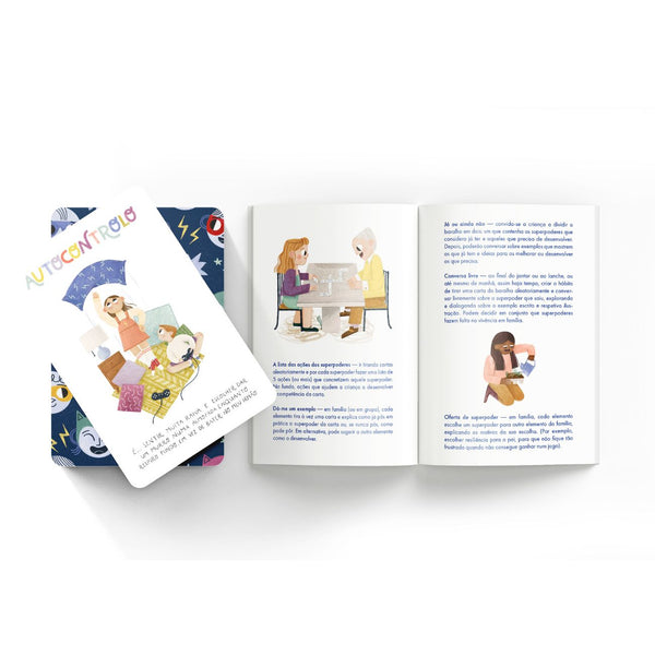 Jogo e livro do The Happy Gang - Os meus superpoderes