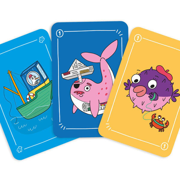Jogo de cartas Vamos jogar ao peixinho do The Happy Gang