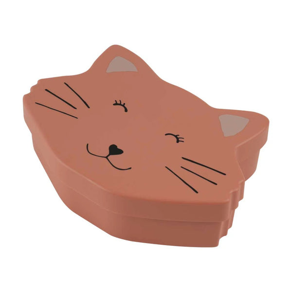 Marmita infantil Trixie em forma de animal, resistente, fácil de abrir e ideal para transportar refeições e snacks para a escola rosa mrs cat