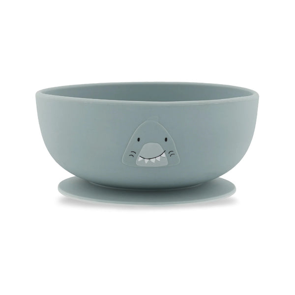 Tigela infantil em 100% silicone com base de ventosa, resistente a quedas e pensada para promover maior autonomia durante as refeições.
Mr Shark