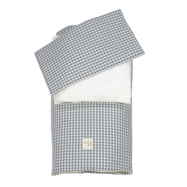 Conjunto para cama de grades da walking mum modelo praline na cor matcha - verde