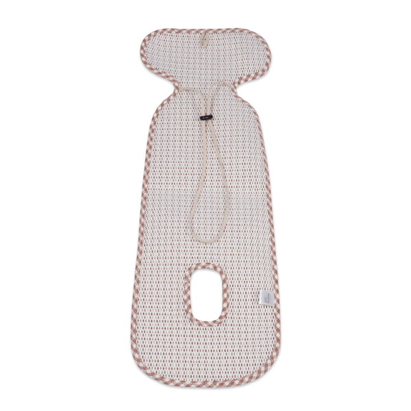 Forra automóvel universal da walking mum para cadeira de bebé auto modelo praline vichy na cor moka - vermelho