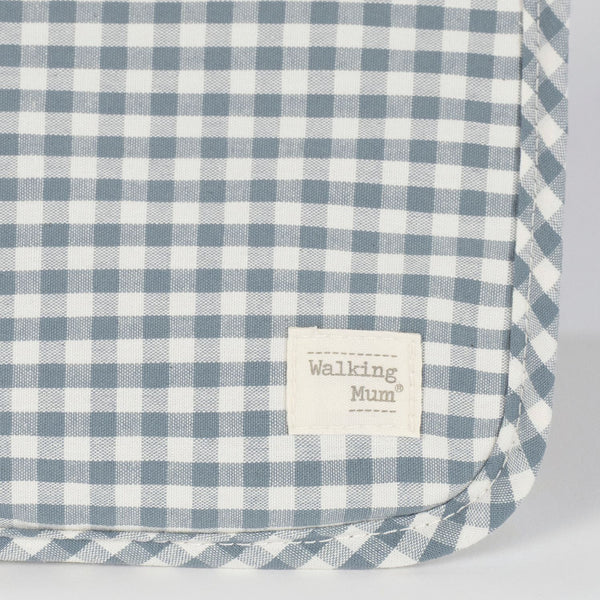 Porta Documentos da Walking Mum modelo praline vichy na cor matcha - verde