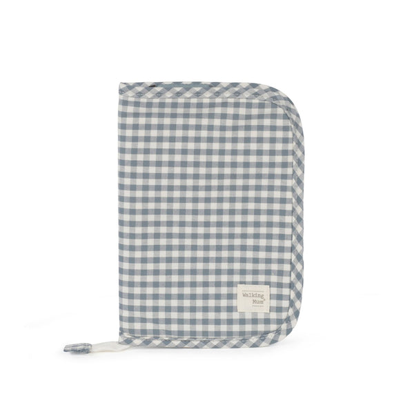 Porta Documentos da Walking Mum modelo praline vichy na cor matcha - verde