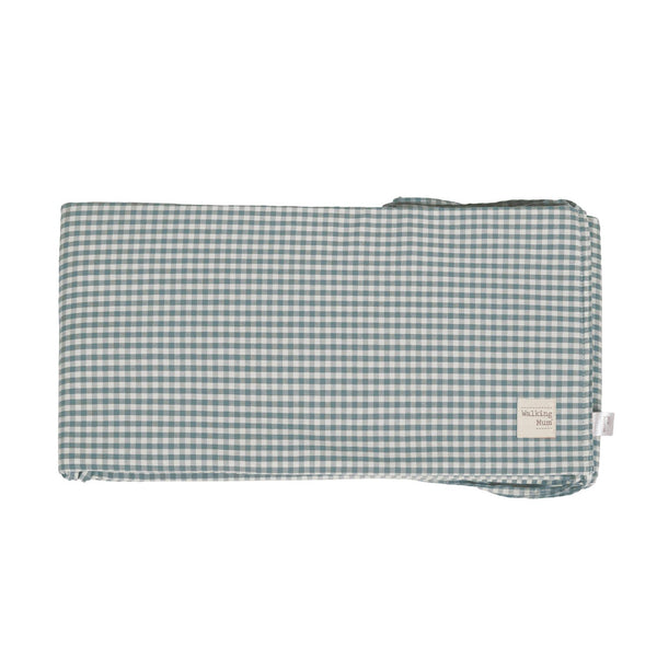 protetor de grades da walking mum modelo praline strips na cor matcha - verde