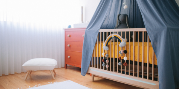 De que é feito um quarto de bebé?