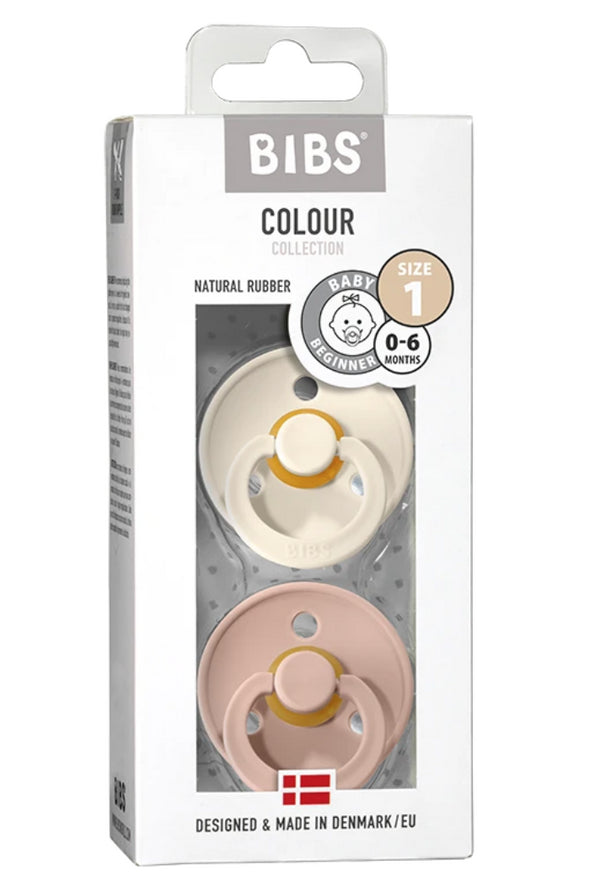 2 CHUPETAS BIBS 0-6 MESES