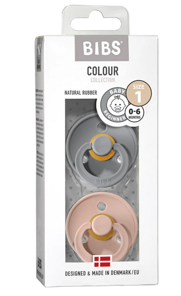 2 CHUPETAS BIBS 0-6 MESES