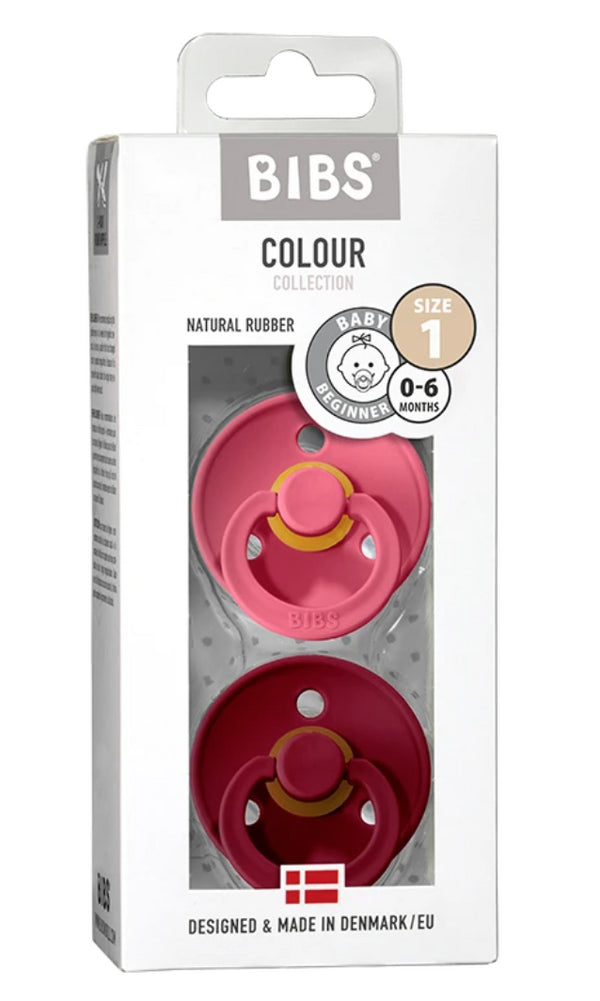 2 CHUPETAS BIBS 0-6 MESES