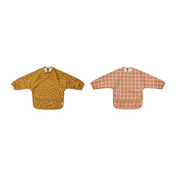 2 BABETES COM MANGAS - DARK ROSE / MUSTARD