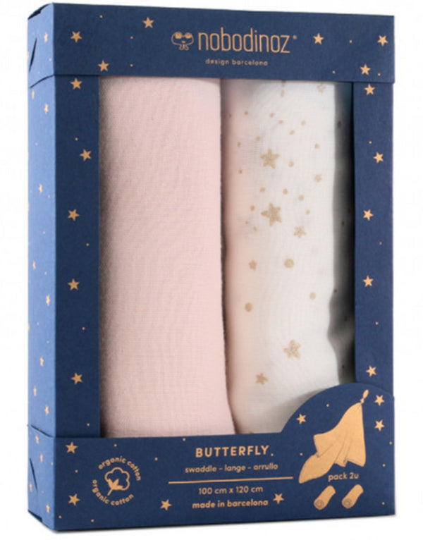 2 SWADDLES BUTTERFLY