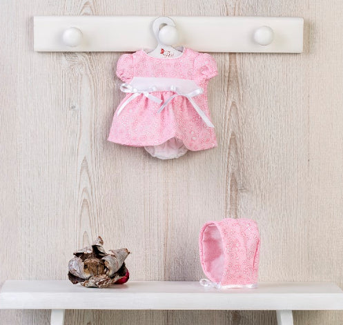 ROUPA PARA GORDI - VESTIDO ROSA COM FLORES